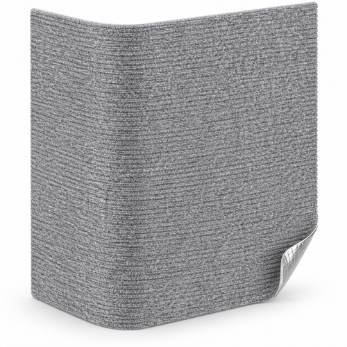 Mewnook cut-to-size scratch mat roll with self-adhesive backing