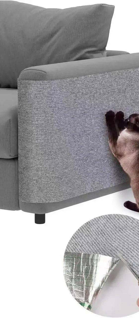 Mewnook Two-Cat Set — 2 Corner Groomers &amp; 2 Scratch Mats